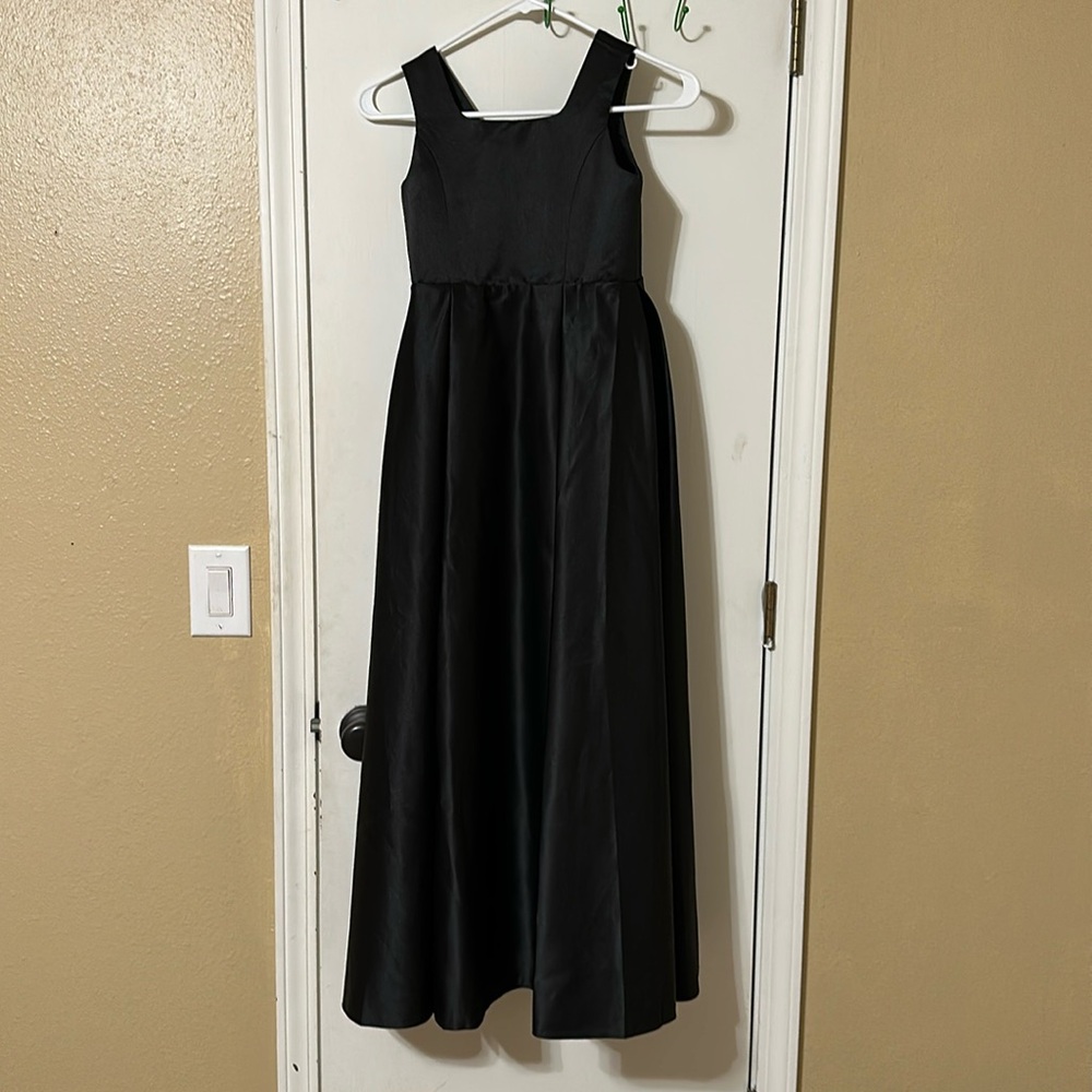 Girl’s Black Jr Bridesmaid Dress